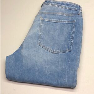 LIKE NEW OLD NAVY HIGH-RISE O.G. STRAIGHT JEANS 14/32x28  ⭐️
